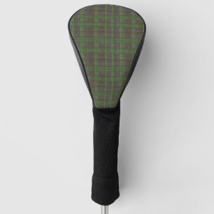 Couvre-club De Golf Tartan Vert Forêt Cabine