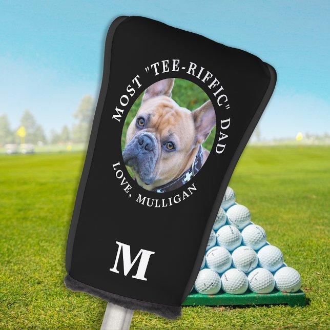 Couvre-club De Golf Tee Riffic DOG DAD Personnalisé Animaux de compagn (Créateur téléchargé)