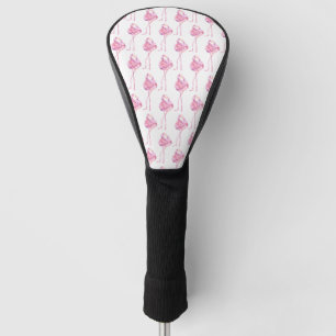 Couvre-club De Golf Tender Flamant rose Series Design 3 Golf Head Cove