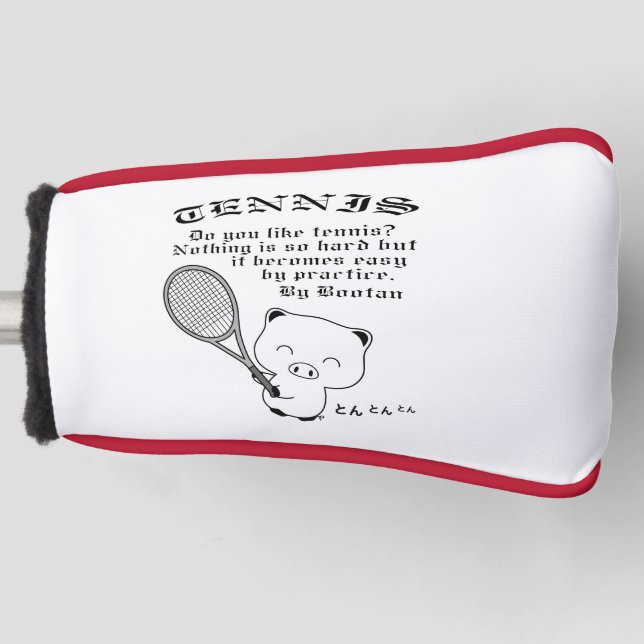 Couvre-club De Golf Tennis (Devant)