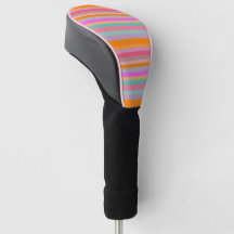 Tête de golf, Mandarin Orange Bande colorée