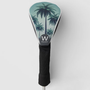 Couvre-club De Golf Tête de golf moderne Tropical Personnalisé
