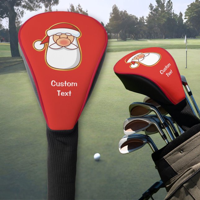 Couvre-club De Golf Tête père Noël (Créateur téléchargé)