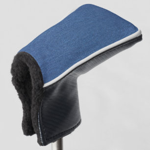 Couvre-club De Golf Textile fabric bleu fashion jean denim