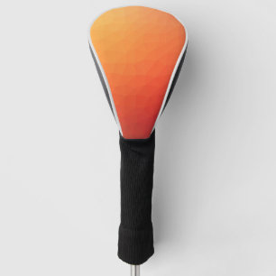 Couvre-club De Golf Texture vectorielle orange