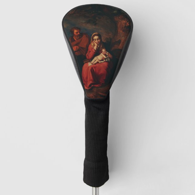 Couvre-club De Golf The Flight into Egypt by Abraham Bloemaert  (Devant)