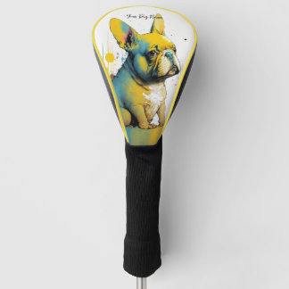 Couvre-club De Golf The French Bulldog - Composition 006