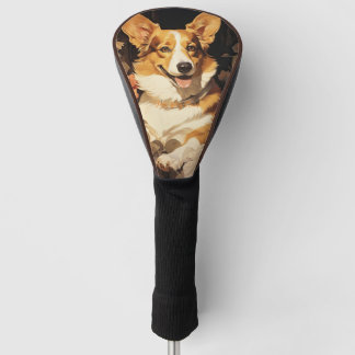 Couvre-club De Golf The Welsh Corgi Dog 001 - Odessa Leyendecker