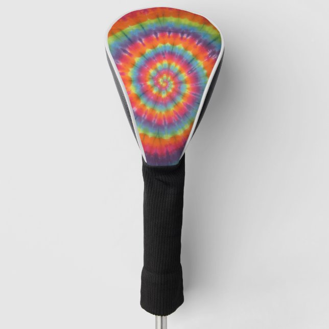 Couvre-club De Golf Tie Tee Dye (Devant)