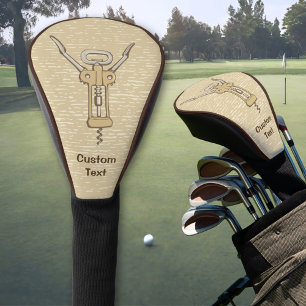 Couvre-club De Golf Tire-bouchon