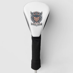 Couvre-club De Golf Tortue de mer patriotique