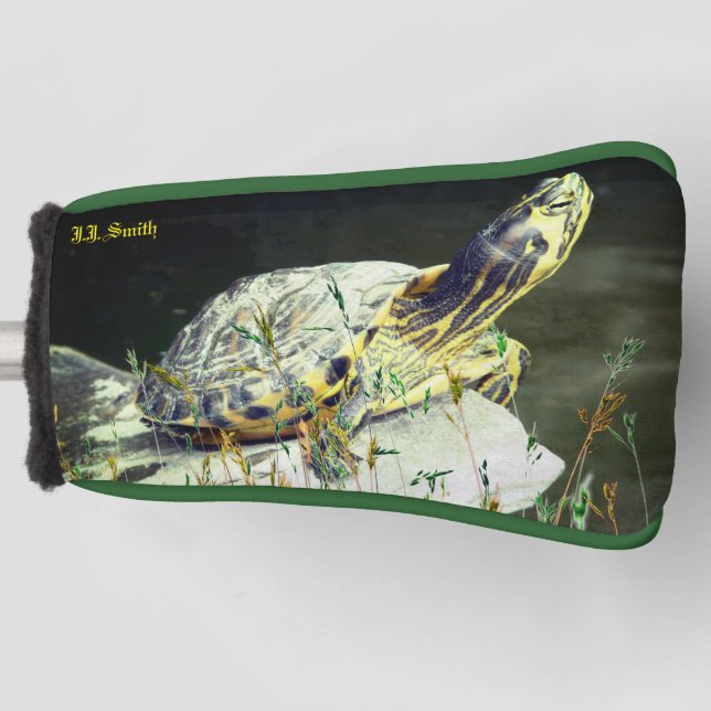 Couvre-club De Golf Tortue d'eau Animal tendance Golf Head Cover (Devant)