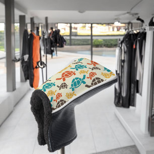 Couvre-club De Golf Tortue multicolore