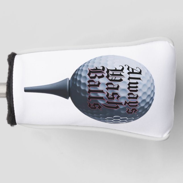 Couvre-club De Golf Toujours laver les boules capot (Devant)