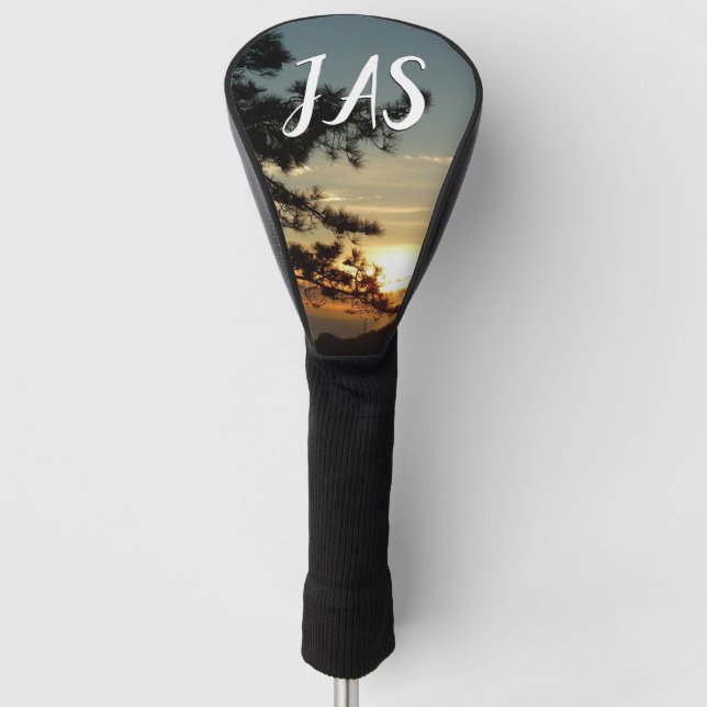 Couvre-club De Golf Tourrey Pine Sunset I California Paysage (Devant)