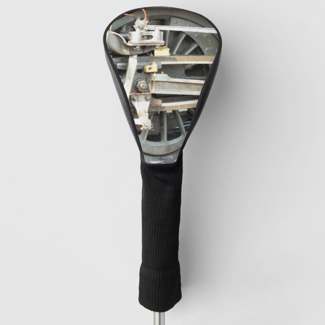 COUVRE-CLUB DE GOLF TRAINS À VAPEUR (Devant)