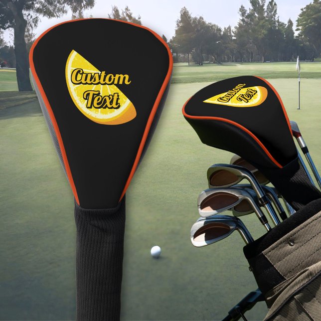 Couvre-club De Golf tranche orange (Créateur téléchargé)