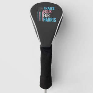 Couvre-club De Golf Trans Folk Pour Harris Election Transgenre LGBT
