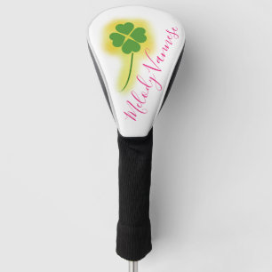 Couvre-club De Golf trèfle de 4 feuilles