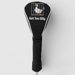 Couvre-club De Golf Trop drôle humour de l'oie jeu de mots amateurs d'