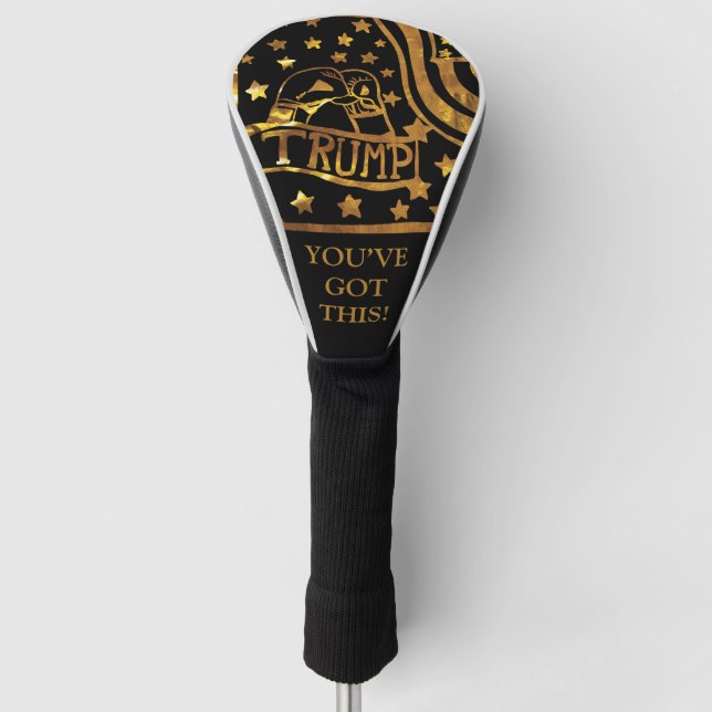 COUVRE-CLUB DE GOLF TRUMP 2024 (Devant)