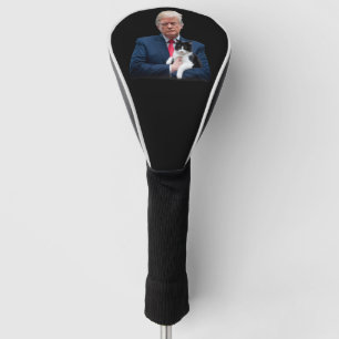 Couvre-club De Golf Trump 2024 Chat MAGA Drôle Trump Chat