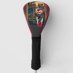 Couvre-club De Golf Trump 45 47 Portrait Pop Art