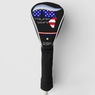 Couvre-club De Golf Trump a gagné ! KAG2024 Housse de tête de golf