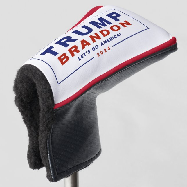 Couvre-club De Golf Trump Brandon 2024™ Election Golf Putter Cover (Devant 3/4)