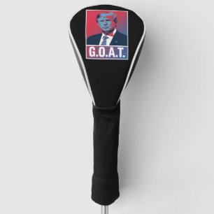 Couvre-club De Golf Trump GOAT Élection 2024 Républicain Vintage