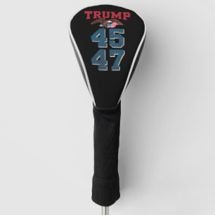 Couvre-club De Golf Trump, le patriotique, a remporté Trump 45 et 47 v