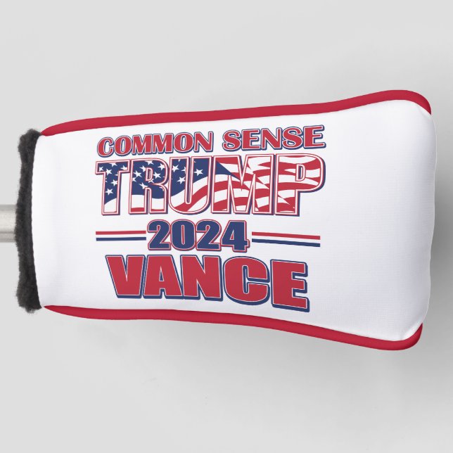 Couvre-club De Golf Trump Vance 2024 (Devant)