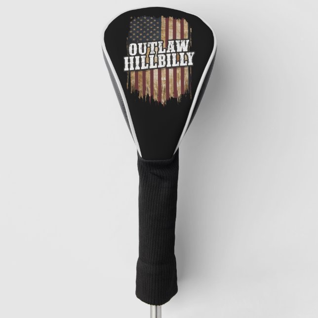 Couvre-club De Golf Trump Vance 2024 J.D. Vance Outlaw Hillbilly (Devant)
