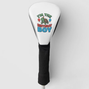 Couvre-club De Golf Turtle pour garçon d'anniversaire Design de chemis