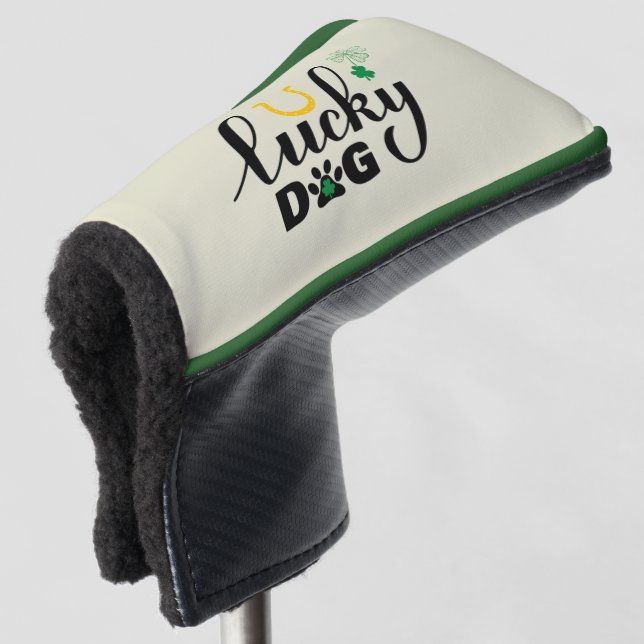 Couvre-club De Golf U Lucky Dog Putter (Devant 3/4)