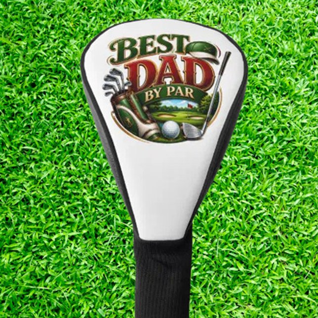 Couvre-club De Golf   un cadeau que Papa utilisera toute l'année (essential on the course—he’ll use it every round.)