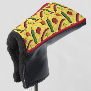 Couvre-club De Golf Un monde de chili Peppers Putter Cover