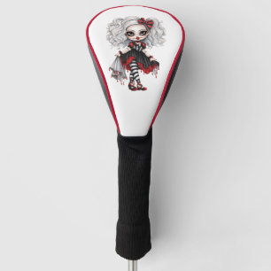 Couvre-club De Golf Une mignonne fille Halloween collection de design