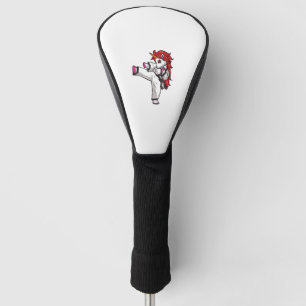 Couvre-club De Golf Unicorn Karate Girl Taekwondo Jiu Jitsu MIXED MART