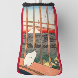 Couvre-club De Golf Utagawa Hiroshige - Champs de riz Asakusa
