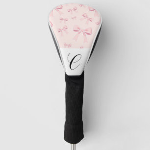Couvre-club De Golf Vaches roses mignonnes Coquette Cottage chic