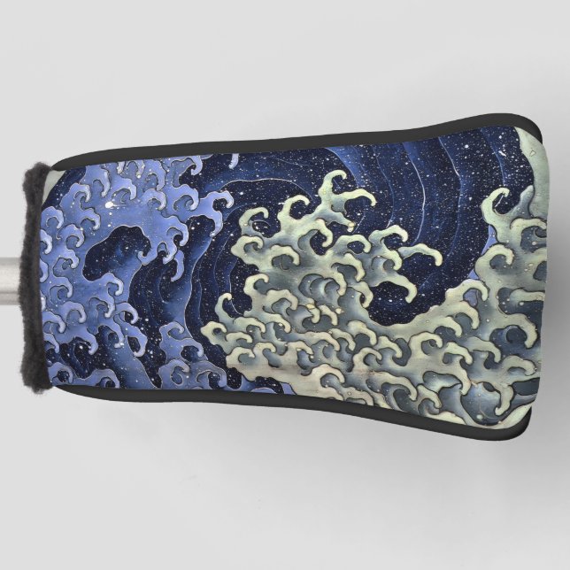 Couvre-club De Golf Vague de Hokusai 1 (Devant)