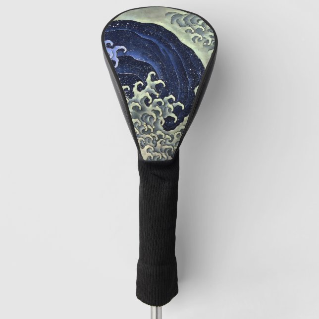Couvre-club De Golf Vague de Hokusai 1 (Devant)