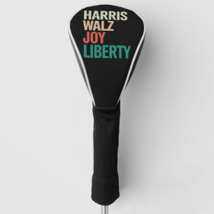 Couvre-club De Golf Valse Rétro Harris Waltz 2024 Harris Walz Joie Lib