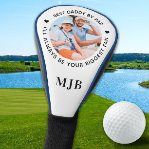 Couvre-club De Golf Ventilateur - DADDY - Monogramme photo personnalis