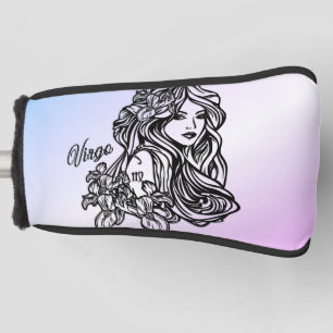 Couvre-club De Golf Vierge Vierge Zodiaque Violet