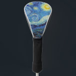 Couvre-club De Golf Vincent Van Gogh Nuit d'art Vintage<br><div class="desc">Vincent Van Gogh Nuit Starry Art Vintage Golf Head Cover"Van Gogh",  "Vincent Van Gogh",  "nuit étoilée",  "vintage",  "peinture à l'huile pastel",  "post impressionnisme",  "art artistique",  "beau paysage la nuit étoilée",  "chef-d'oeuvre d'artiste célèbre",  "étoiles du ciel bleu nature"</div>