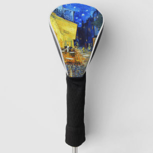 Couvre-club De Golf Vincent Van Gogh peinture Terrasse du café la nuit
