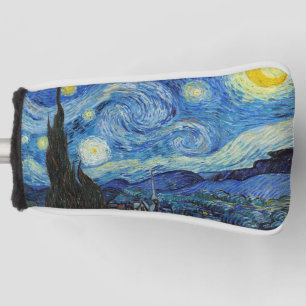 Couvre-club De Golf Vincent Van Gogh Starry Nuit Vintage Art