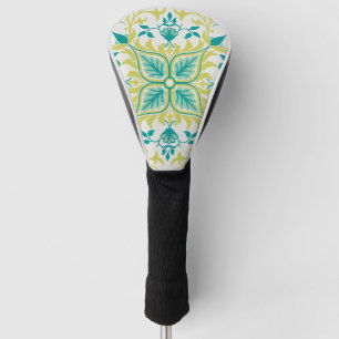 Couvre-club De Golf Vintage Bright Vine William Morris Motif